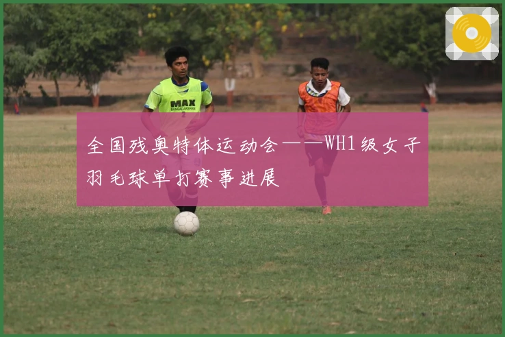 全国残奥特体运动会——WH1级女子羽毛球单打赛事进展