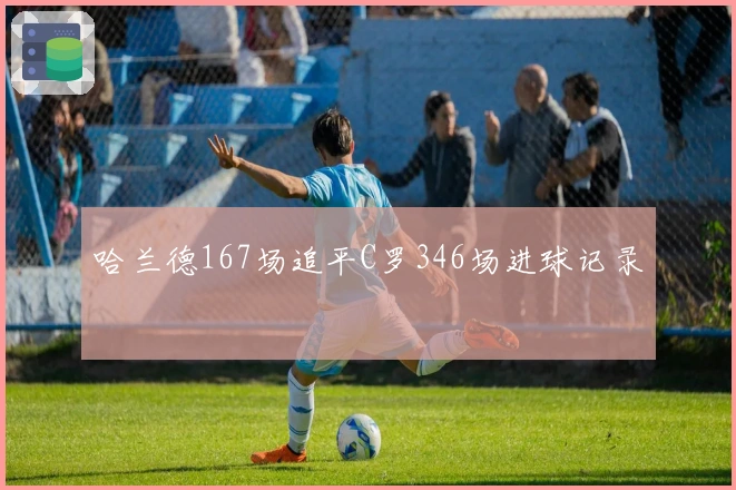 哈兰德167场追平C罗346场进球记录